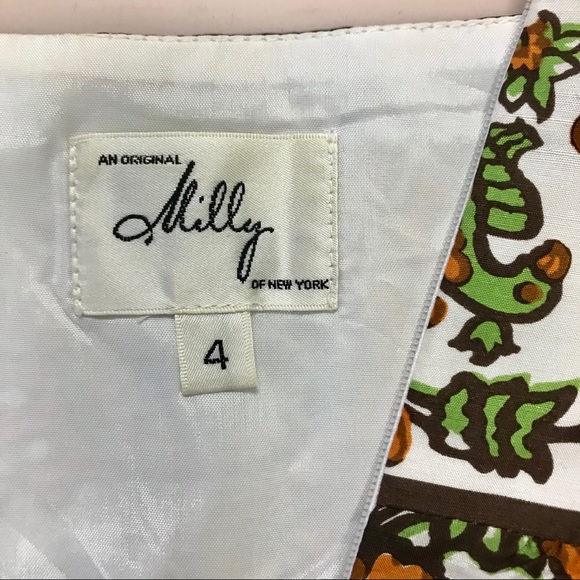 Milly of New York silk skirt size 4 - Picture 5 of 8